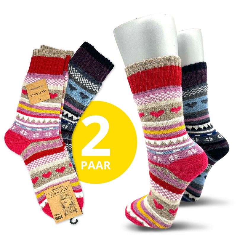 Damensocken HYGE Andenstyle
