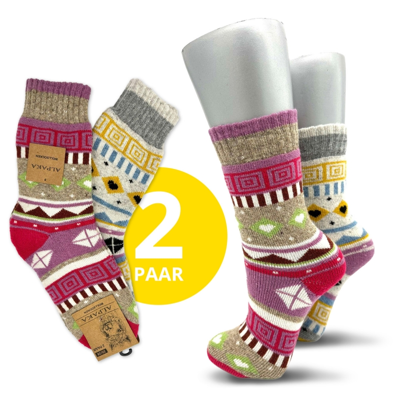 Damensocken HYGE Andenstyle